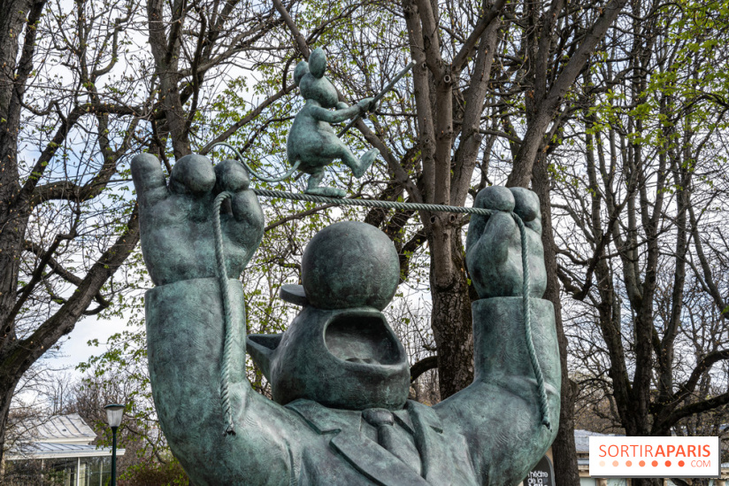 Exposition Geluck sur les Champs-Elysées 