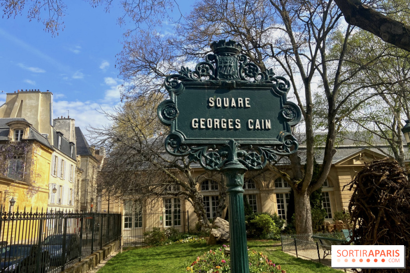 Le Square Georges Cain, un jardin Musée au cœur de Paris