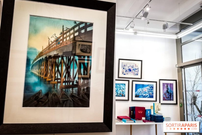 Shizen, l'expo gratuite de Benjamin Lacombe à la galerie Daniel Maghen - nos photos