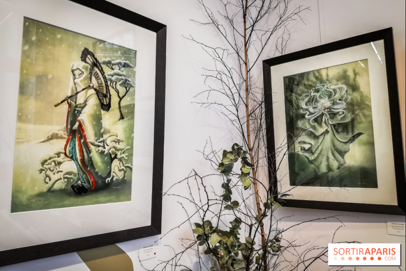 Shizen, l'expo gratuite de Benjamin Lacombe à la galerie Daniel Maghen - nos photos