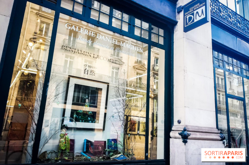 Shizen, l'expo gratuite de Benjamin Lacombe à la galerie Daniel Maghen - nos photos