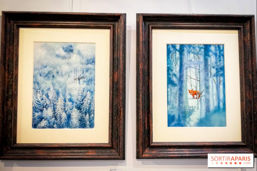 Shizen, l'expo gratuite de Benjamin Lacombe à la galerie Daniel Maghen - nos photos