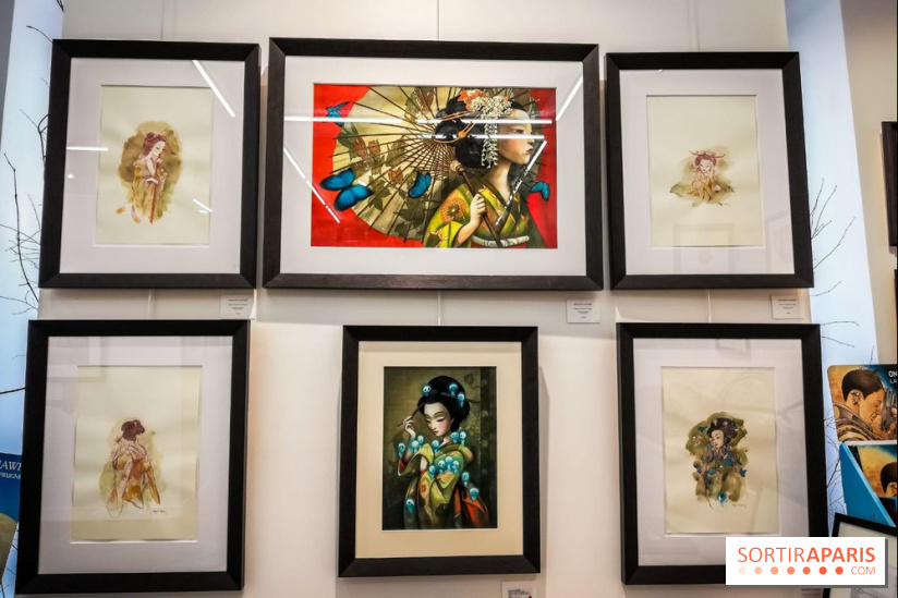 Shizen, l'expo gratuite de Benjamin Lacombe à la galerie Daniel Maghen - nos photos