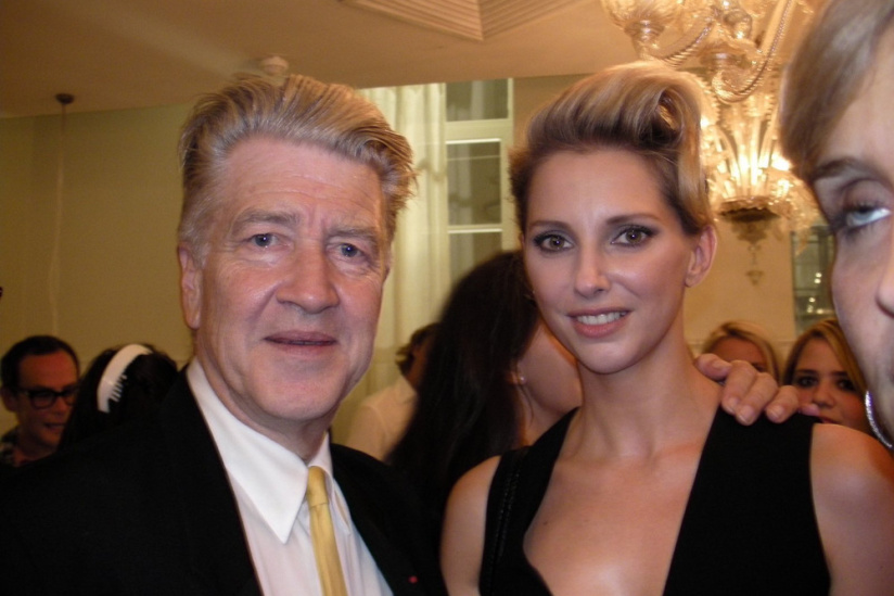 David Lynch et Frédérique Bel