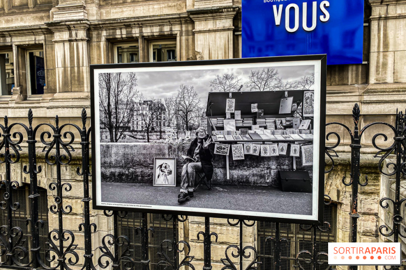 Parisiennes, l'exposition photos de Nikos Aliagas sur les grilles de l'Hôtel de Ville