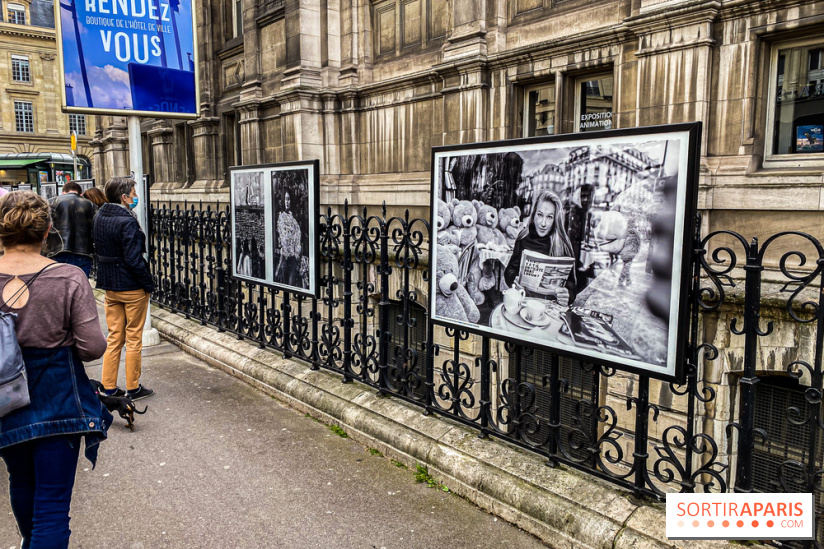 Parisiennes, l'exposition photos de Nikos Aliagas sur les grilles de l'Hôtel de Ville