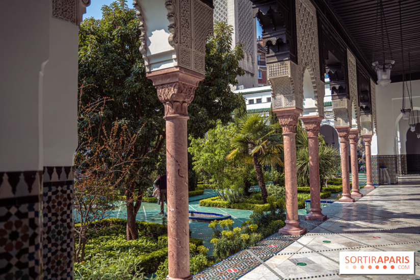 La Mosquée de Paris et son jardin en fleurs