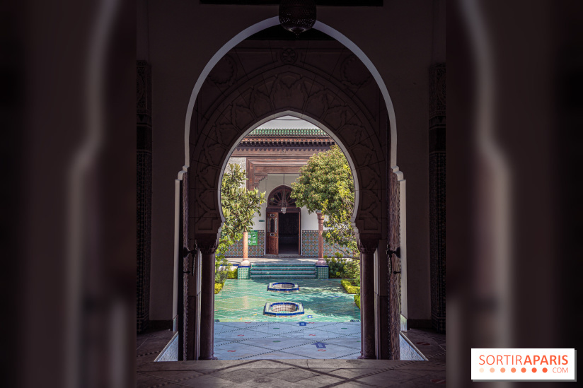La Mosquée de Paris et son jardin en fleurs