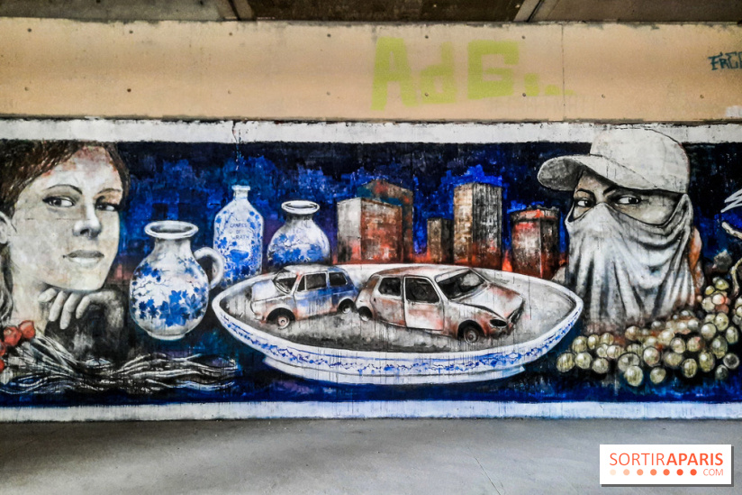 Spot 13 : le lieu éphémère de street art en plein air à Paris, nos photos