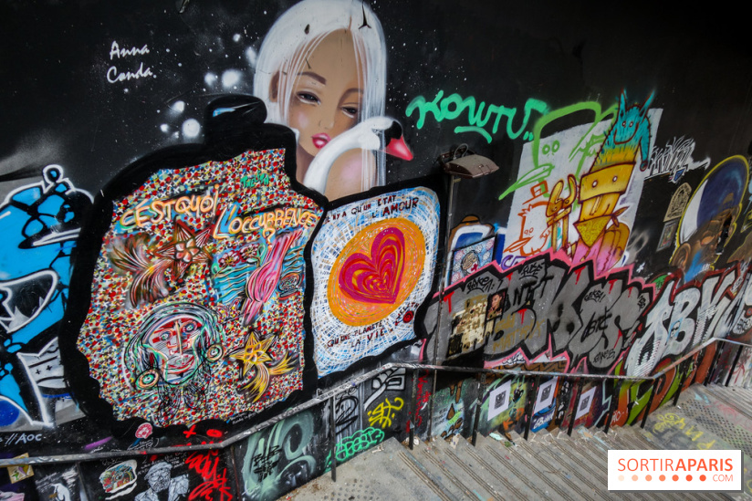 Spot 13 : le lieu éphémère de street art en plein air à Paris, nos photos