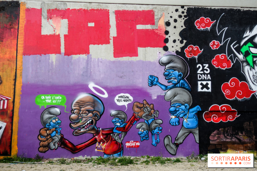 Spot 13 : le lieu éphémère de street art en plein air à Paris, nos photos