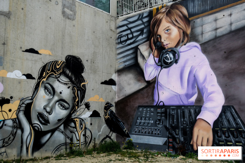 Spot 13 : le lieu éphémère de street art en plein air à Paris, nos photos