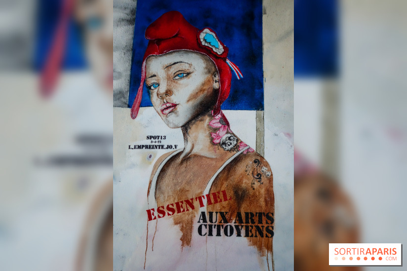 Spot 13 : le lieu éphémère de street art en plein air à Paris, nos photos