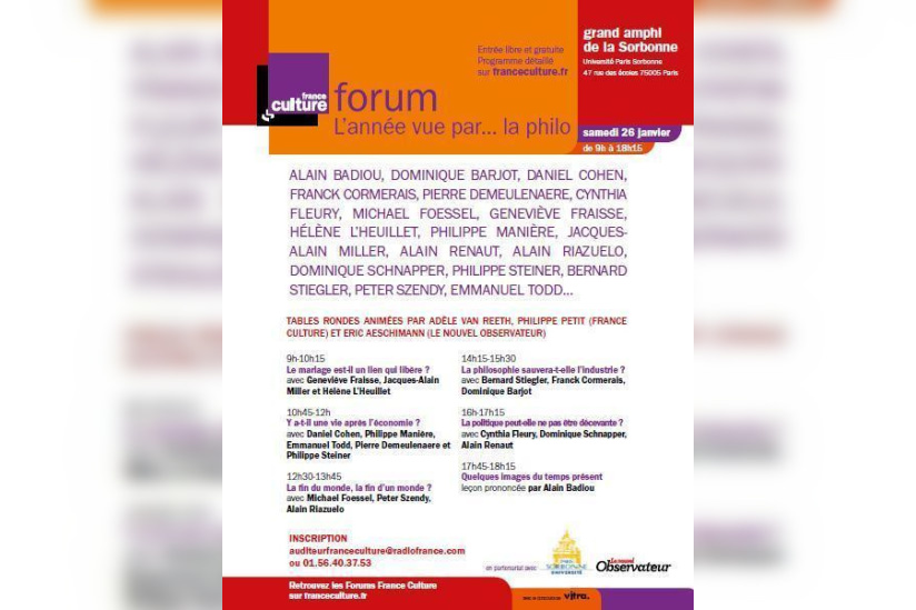 Formu Philo France Culture - Sortiraparis.com