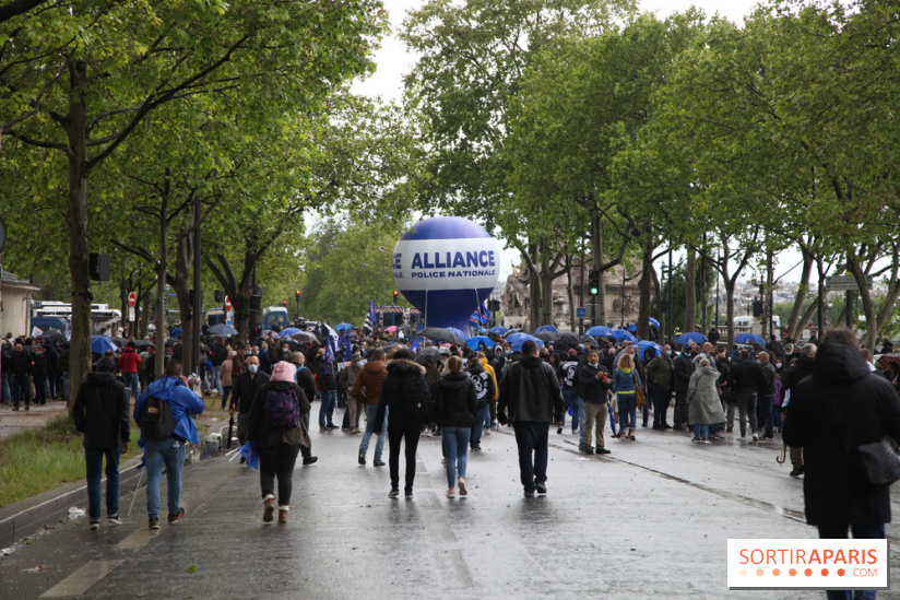 Manifestation policiers 19 mai 2021