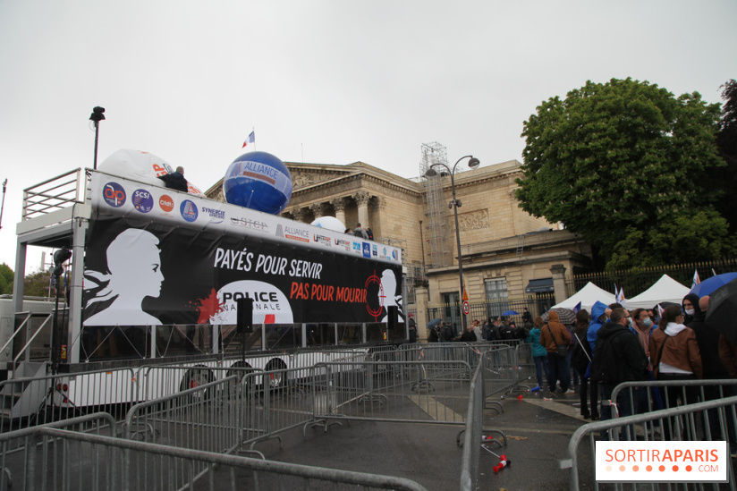 Manifestation policiers 19 mai 2021
