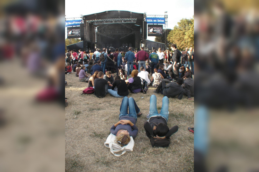 Rock en seine 2009 -
La meilleure façon de poireauter