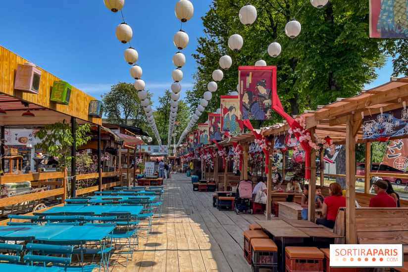 Hanami Paris, Ła terrasse éphémère du Trocadéro