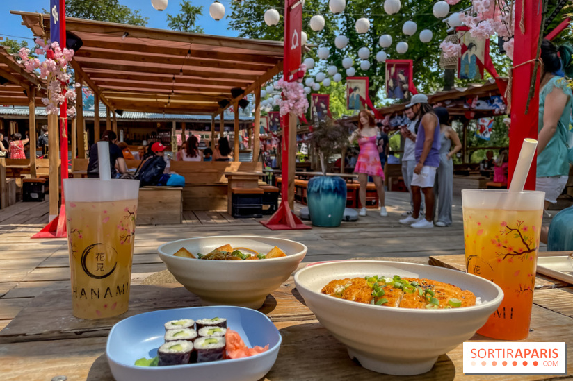 Hanami Paris, Ła terrasse éphémère du Trocadéro