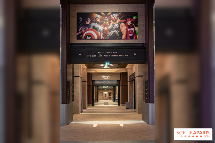 Hôtel Marvel à Disneyland Paris : nos photos du Disney's hotel New York - The Art of Marvel