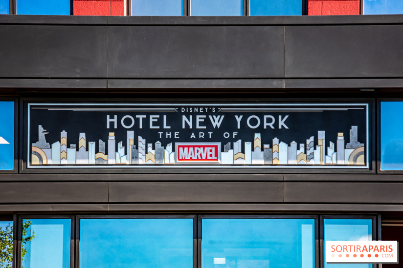 Hôtel Marvel à Disneyland Paris : nos photos du Disney's hotel New York - The Art of Marvel