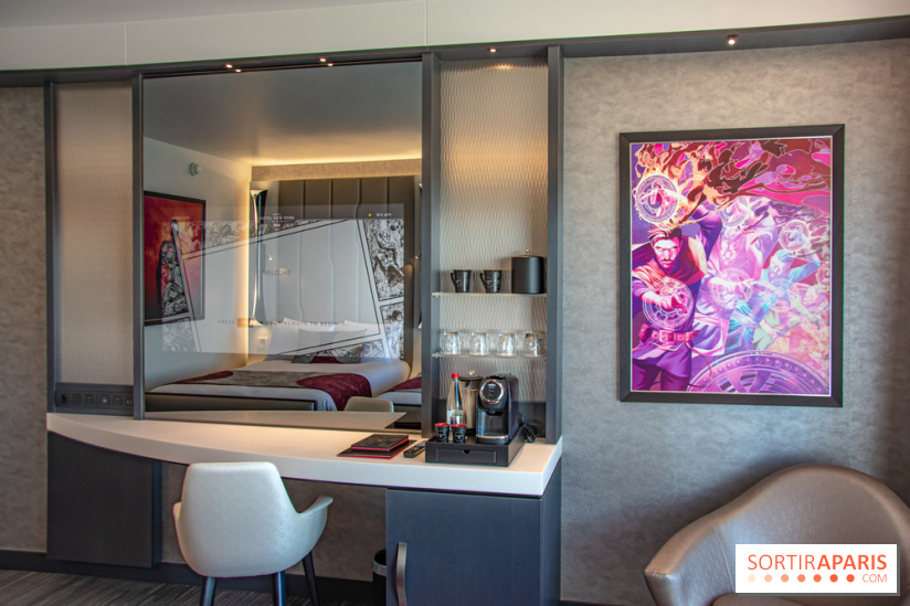 Hôtel Marvel à Disneyland Paris : nos photos du Disney's hotel New York - The Art of Marvel