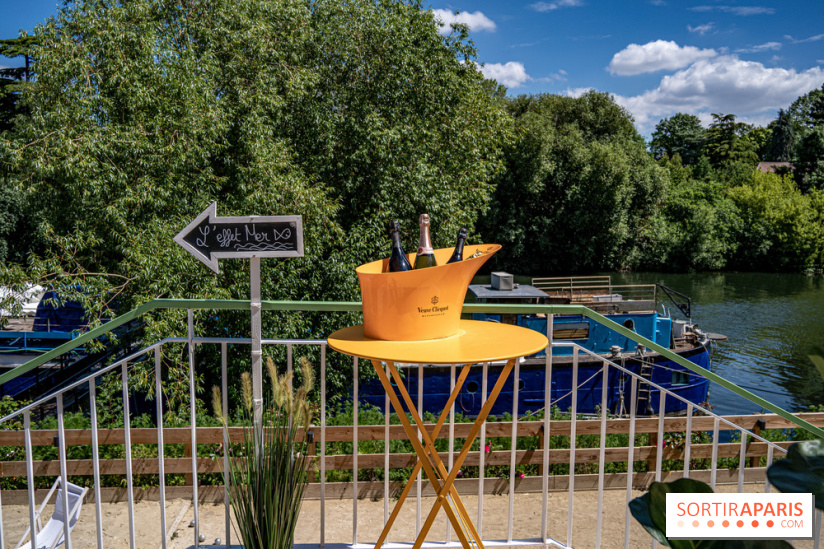 La plage et le brunch EffetMer de la Maison Louveciennes 