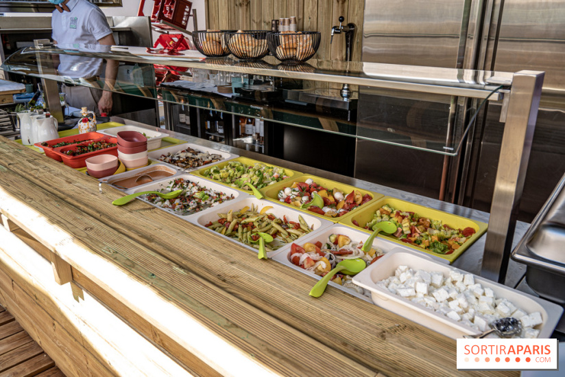 La plage et le brunch EffetMer de la Maison Louveciennes 