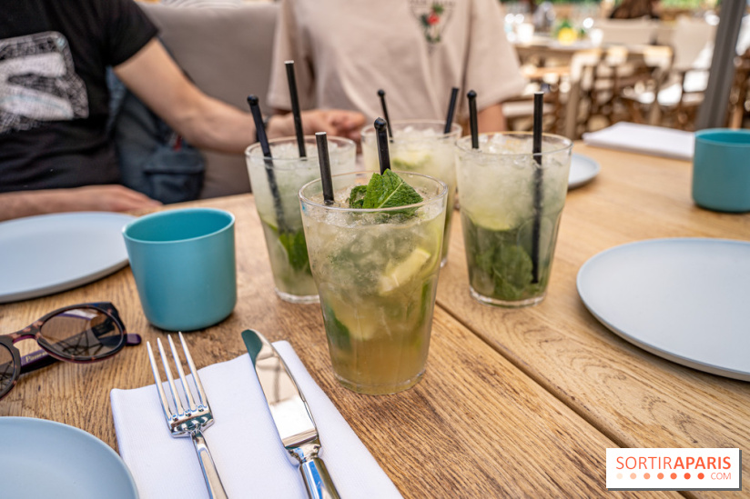La plage et le brunch EffetMer de la Maison Louveciennes 