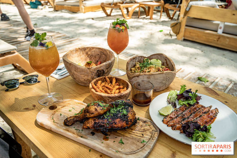 Le Beach Parisienne du Chalet du lac, la plage estivale à Paris