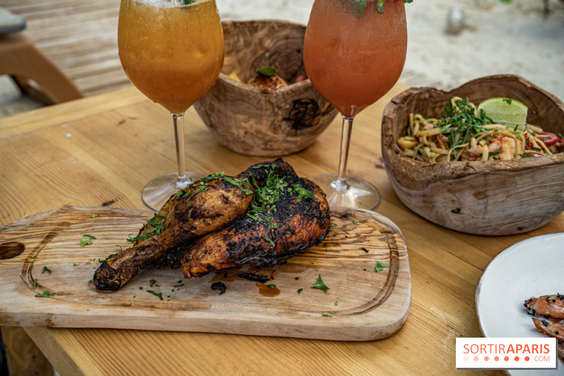 Le Beach Parisienne du Chalet du lac, la plage estivale à Paris