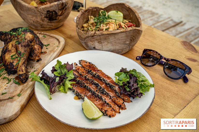 Le Beach Parisienne du Chalet du lac, la plage estivale à Paris