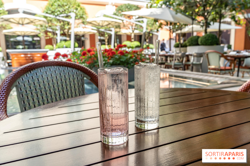 La terrasse du Royal Monceau en mode estivale