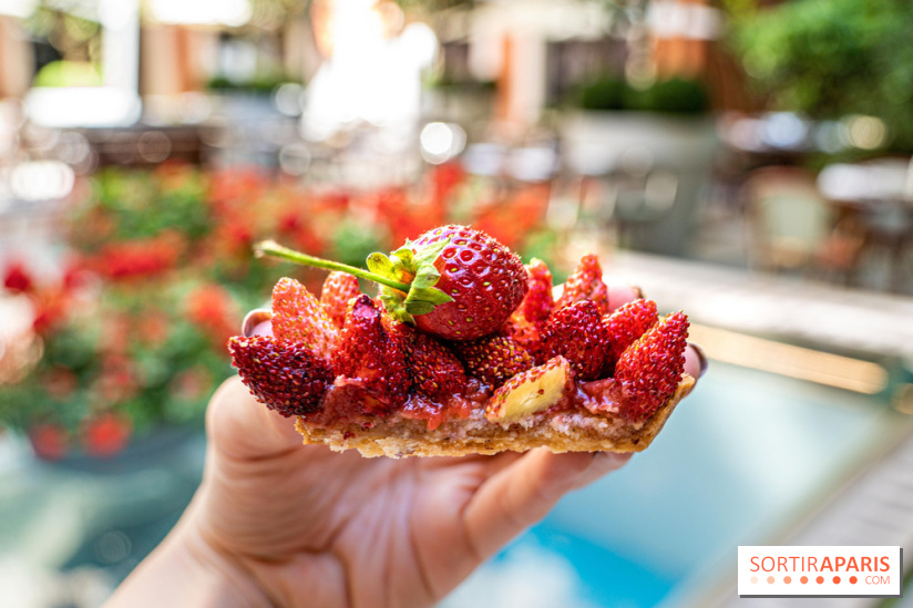 La terrasse du Royal Monceau en mode estivale