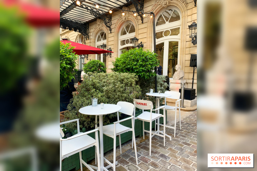 Terrasse Campari x Hôtel Le Marois