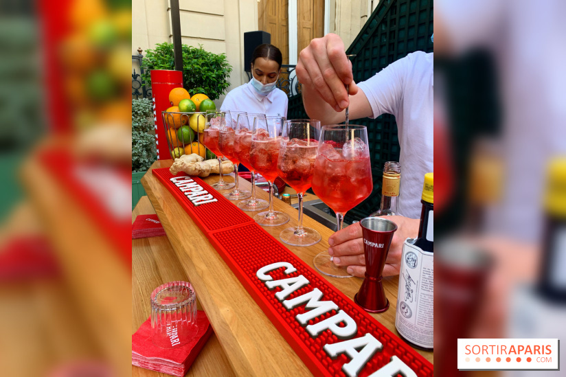 Terrasse Campari x Hôtel Le Marois