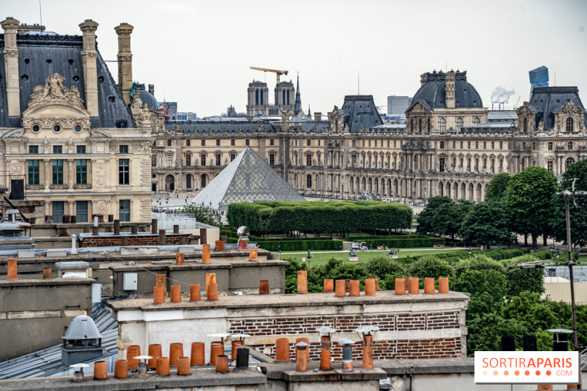 Visuel Paris, vue du Meurice suite Etoile - Louvre