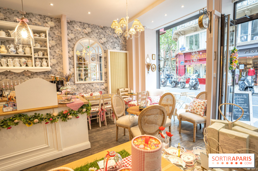 Le Jardin de Mademoiselle, salon et boutique de thé 