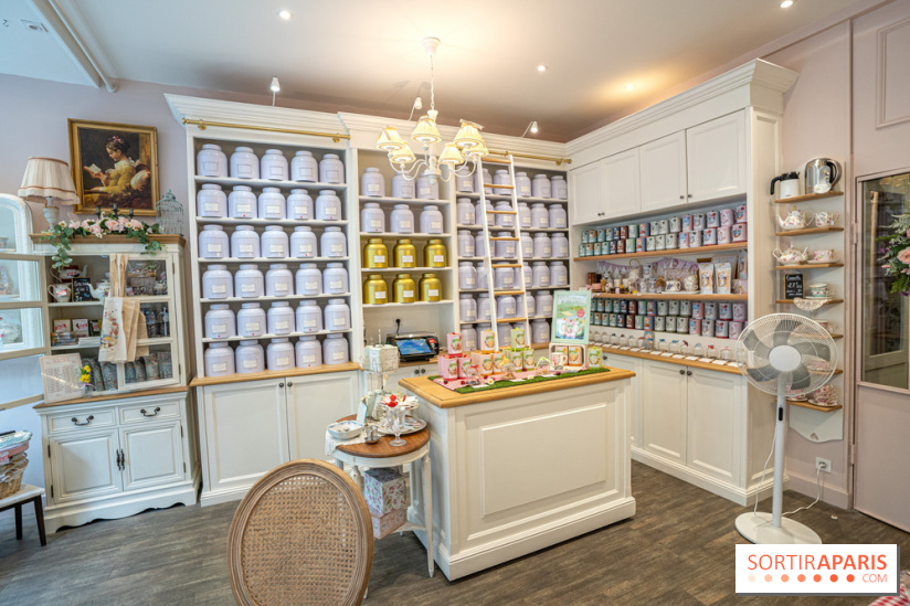 Le Jardin de Mademoiselle, salon et boutique de thé 