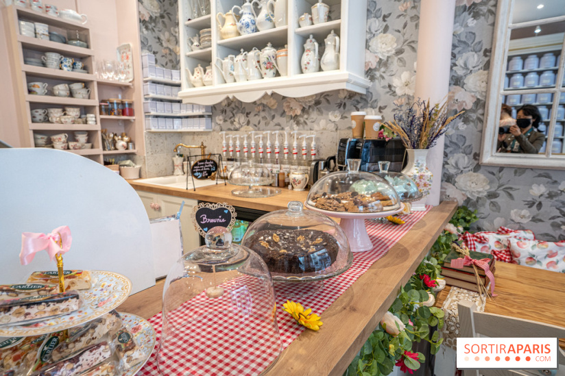 Le Jardin de Mademoiselle, salon et boutique de thé 