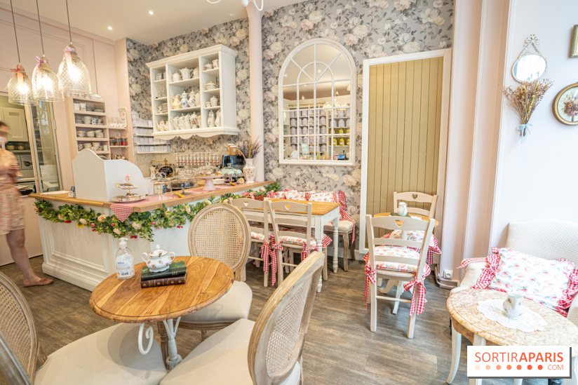 Le Jardin de Mademoiselle, salon et boutique de thé 