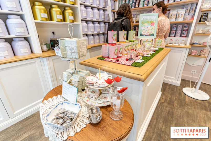 Le Jardin de Mademoiselle, salon et boutique de thé 