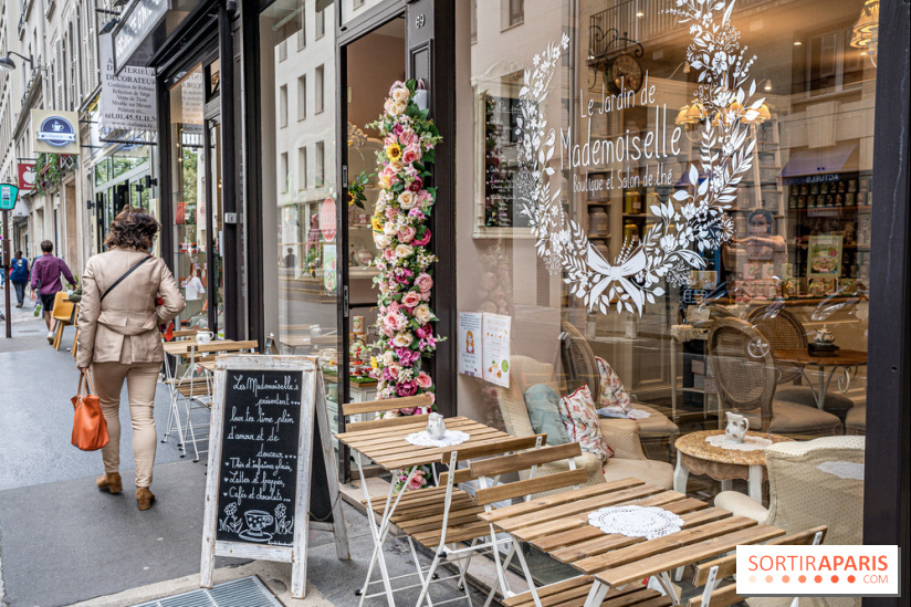 Le Jardin de Mademoiselle, salon et boutique de thé 