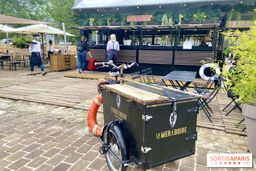 La Mer à Boire la terrasse en mode bord de mer à Paris