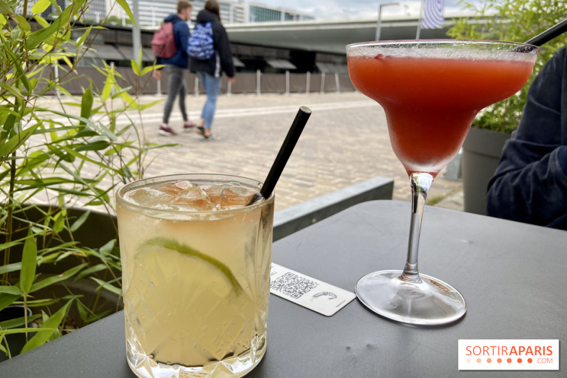 La Mer à Boire la terrasse en mode bord de mer à Paris