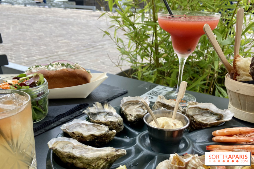 La Mer à Boire la terrasse en mode bord de mer à Paris