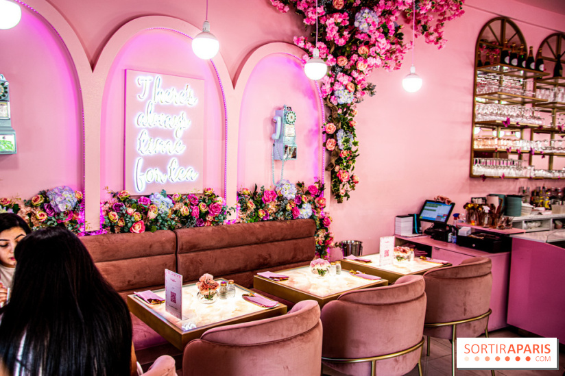 Pinky Bloom, le salon de thé qui te fait voir la vie en rose