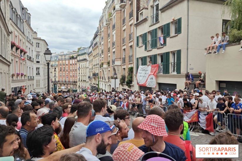 JO de Paris 2024 : cette image du cyclisme rue Lepic qui ressemble à un tableau de Monet
