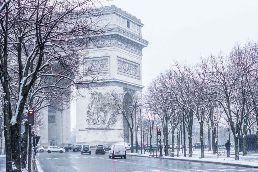 neige paris