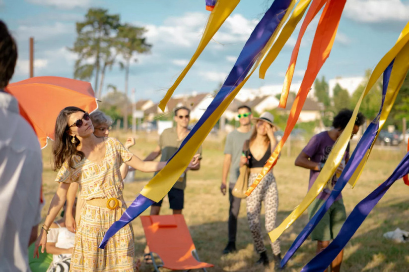 Pique nique électronique au Château Ephémère